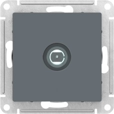 ATLASDESIGN TV РОЗЕТКА оконечная 1DB, механизм, ГРИФЕЛЬ