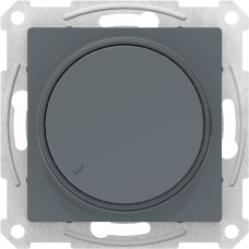 ATLASDESIGN СВЕТОРЕГУЛЯТОР (диммер) поворотно-нажимной, 315Вт, мех., ГРИФЕЛЬ