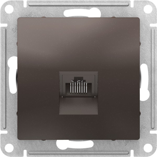 ATLASDESIGN РОЗЕТКА компьютерная RJ45, механизм, МОККО