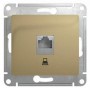 GLOSSA РОЗЕТКА компьютерная RJ45 кат.5E, механизм, ТИТАН