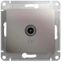 GLOSSA TV РОЗЕТКА оконечная 1DB, механизм, ПЛАТИНА