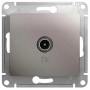 GLOSSA TV РОЗЕТКА проходная 4DB, механизм, ПЛАТИНА