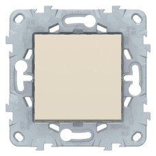 Переключатель 1-клавишный UNICA NEW Schneider Electric, бежевый