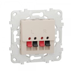 Аудиорозетка UNICA NEW Schneider Electric, бежевый
