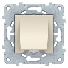 Вывод кабеля UNICA NEW Schneider Electric, бежевый