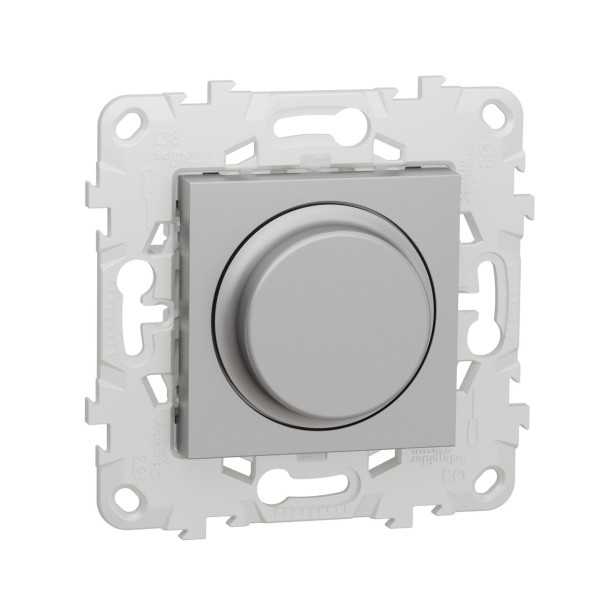 Светоргулятор (диммер) 5-200Вт UNICA NEW Schneider Electric, алюминий