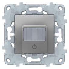Датчик движения с выключателем UNICA NEW Schneider Electric, алюминий