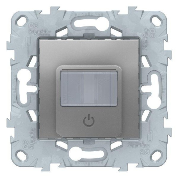 Датчик движения с выключателем UNICA NEW Schneider Electric, алюминий