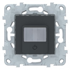 Датчик движения с выключателем UNICA NEW Schneider Electric, антрацит
