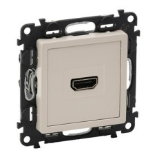 Розетка  HDMI.  Legrand Valena Life (слоновая кость)