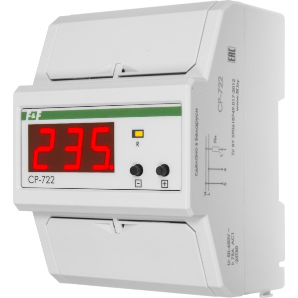 Реле напряжения CP-722 Евроавтоматика F&F