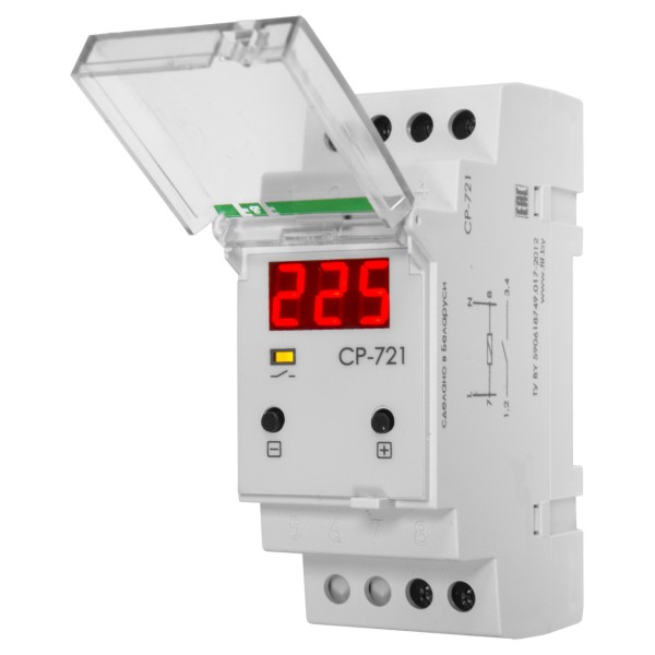 Реле напряжения CP-721 Евроавтоматика F&F