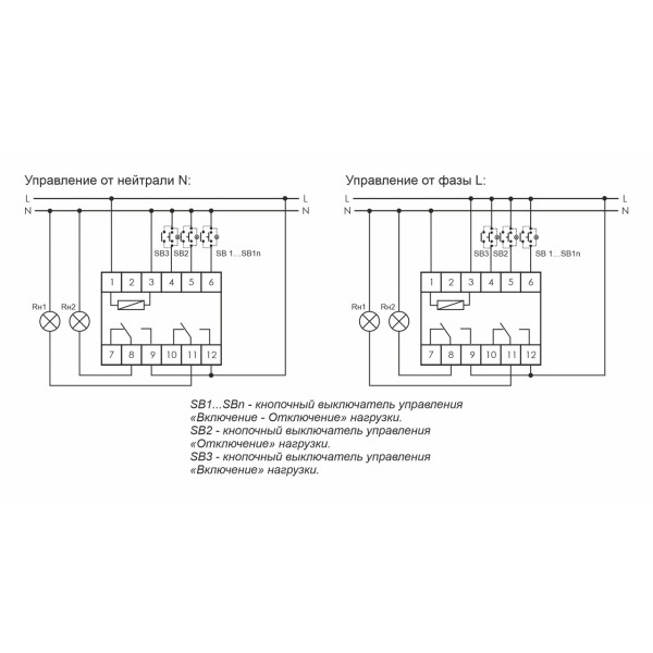 Реле импульсное (бистабильное) BIS-412-2P
