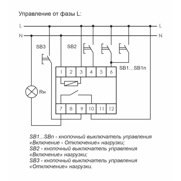 Реле импульсное (бистабильное) BIS-412i
