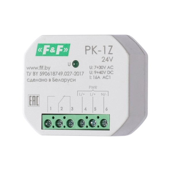 Реле электромагнитное (промежуточное) PK-1Z-24