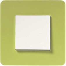 Рамка 1-постовая, зеленое яблоко/бежевый Unica Studio Color Schneider Electric