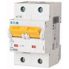Авт. выключатель PLHT-C125/2, 2P, 125A, хар-ка C, 15kA, 3M