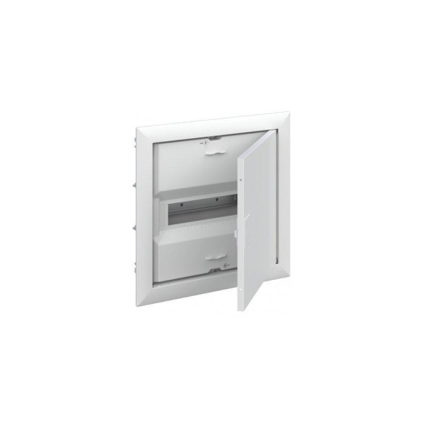 Щиток встраив. ABB UK612E2, 12M, белая мет. дверь, 63A, IP30, +PE+N-клеммы, ниша 328x340x88mm