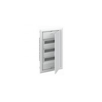 Щиток встраив. ABB UK636E3, 36M, белая мет. дверь, 63A, IP30, +PE+N-клеммы, ниша 578x340x88mm