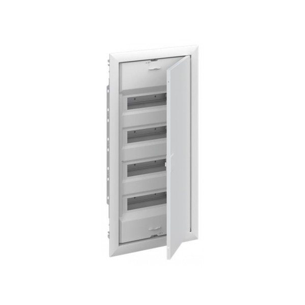 Щиток встраив. ABB UK648E3, 48M, белая мет. дверь, 63A, IP30, +PE+N-клеммы, ниша 703x340x88mm