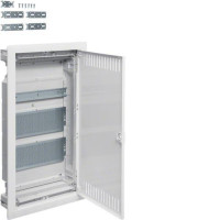 Щит внутренний  Multimedia, глухая дверца (631х348х89), Class II, IP 30// Hager - Volta Метал/пластик - Белый