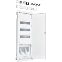 Щит внутренний 36 мест + Multimedia, глухая дверца (881х348х89), Class II, IP 30// Hager  VU603PLH- Volta Метал/пласт