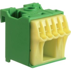 Клемма QuickConnect  (1x16мм2 + 5х4мм2), 30 mm, Зеленая Hager