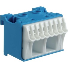 Клемма QuickConnect  (2x16мм2 + 8х4мм2), 45 mm, Синяя Hager