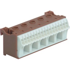 Клемма QuickConnect  (5x16мм2 + 17х4мм2), 90 mm, Коричневая Hager