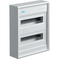Щит наружный  24 места, без дверцы (370х305х96,5), Class II, IP 30// Hager - Volta (Цвет - Белый)