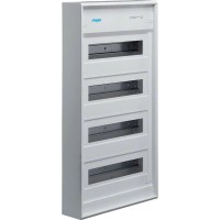 Щит наружный  48 мест, без дверцы (640х305х96,5), Class II, IP 30// Hager - Volta (Цвет - Белый)