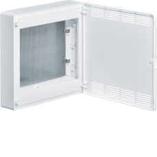 Щит наружный Multimedia, глухая дверца (377х390х99), Class II, IP 40 // Hager - Golf (Цвет - Белый)