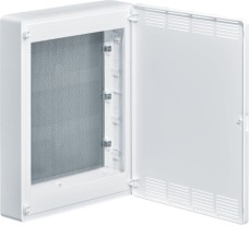 Щит наружный Multimedia, глухая дверца (500х390х99), Class II, IP 40 // Hager - Golf (Цвет - Белый)