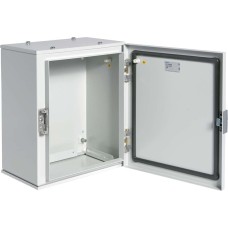 Щит наружный пустой, глухая дверца (350х300х200мм), Class I, IP65 // Hager - Orion+ (Металл - Серый)
