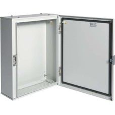 Щит наружный пустой, глухая дверца (500х400х160мм), Class I, IP65 // Hager - Orion+ (Металл - Серый)
