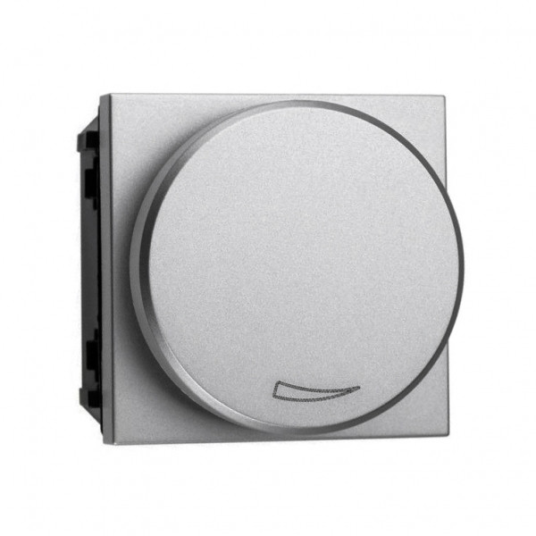 Накладка+Busch-Dimmer 230V 50Hz LED 2-100 Вт, серебро