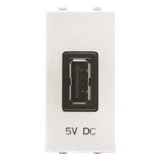 USB зарядное устройство 5V, 1 модуль (2A), белый