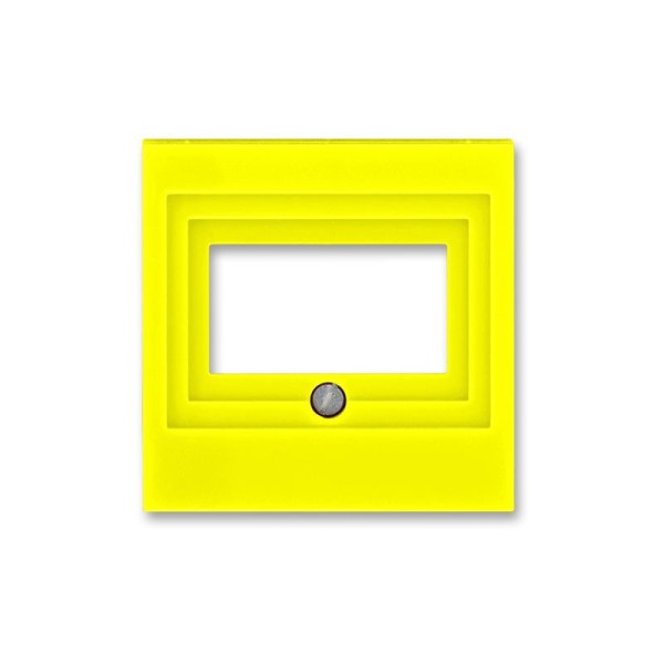 Накладка ABB Levit для розеток USB / HDMI / VGA жёлтый
