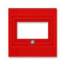 Накладка ABB Levit для розеток USB / HDMI / VGA красный