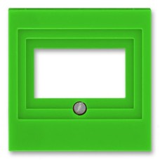 Накладка ABB Levit для розеток USB / HDMI / VGA зелёный