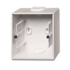 Коробка для наклад. монтажа 1 пост, белый