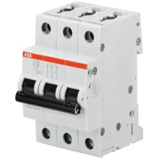 Авт. выключатель S203-D0.5, 3P D 0.5A Icu=10kA 3M