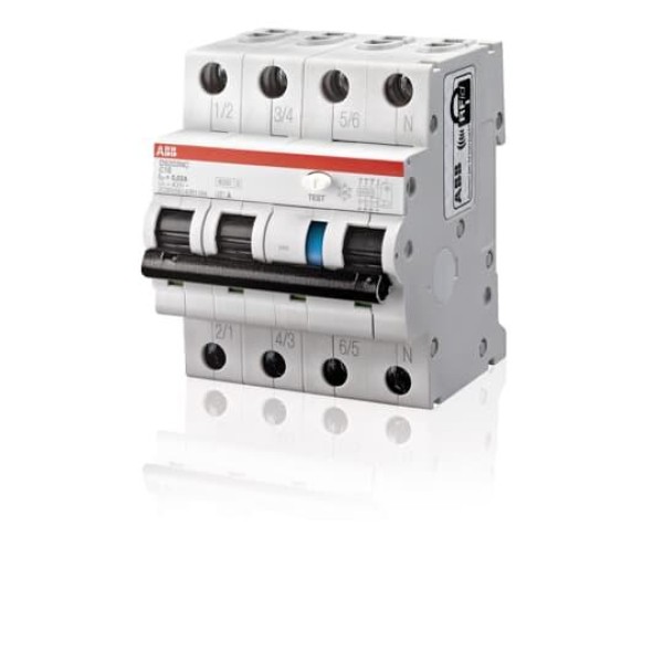 Дифф. авт. выключатель DS203NC C6 AC30, 3P+N C 6A 30mA Icu=10kA 4M