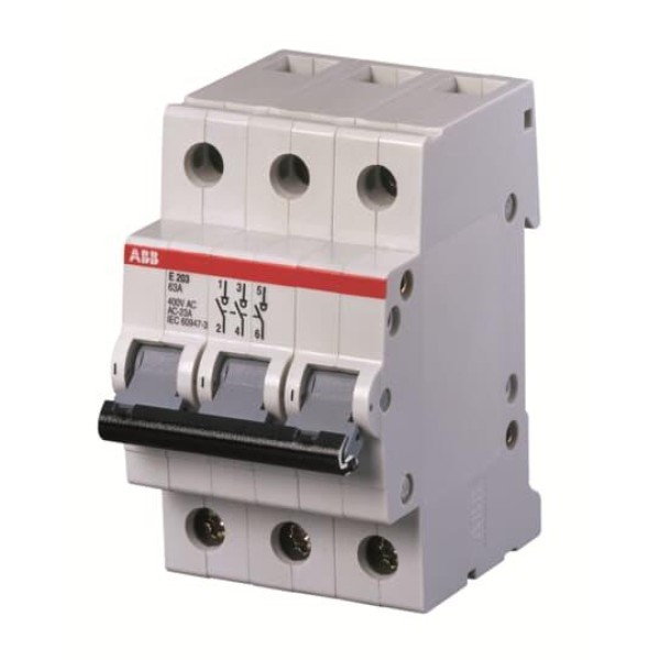 Выкл. нагрузки E203-100r, 3P 100A Inc=25kA 3M