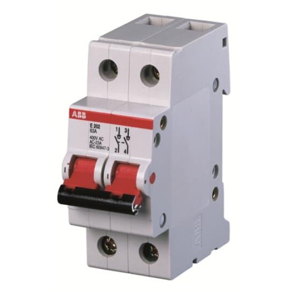 Выкл. нагрузки E202-125r, 2P 125A Inc=6kA 2M