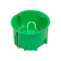 Коробка установочная HEGEL КУ1202  ГК метал.лапки d64*44