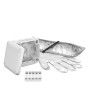 Комплект T 60 hars, распред. коробка, IP68, UV-resistant, IK08, 114х114х57мм, 7хМ25, серый, полипропилен