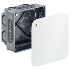 Соединительная коробка 87x87x60мм под штукатурку Kaiser