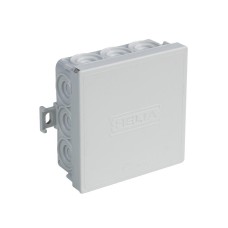 Соединительная коробка о/у IP55 (85x85x37) Серая Helia