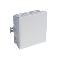 Соединительная коробка о/у IP55 (100x100x42) Серая Helia